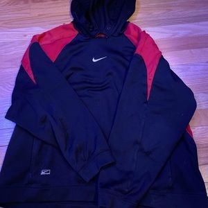 Vintage Y2K Nike Center Swoosh Hoodie